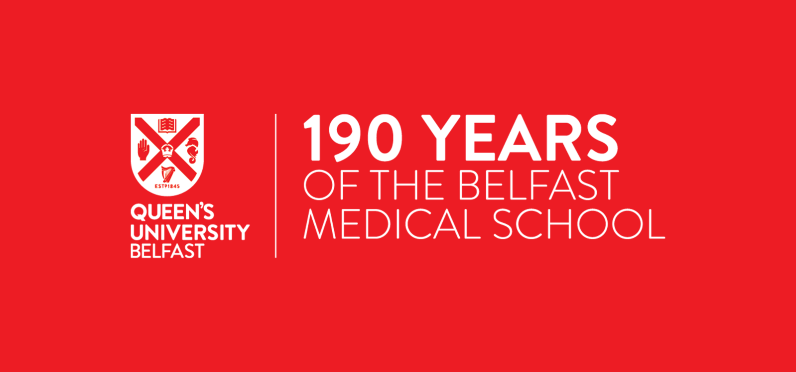 QUB Medical Education 190 - Red logo